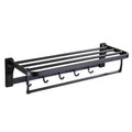 Stainless Steel Shower Caddy with Adjustable Hooks