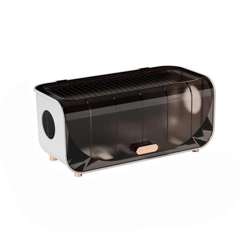 Desktop Cable Management Box with Cord Organizer
