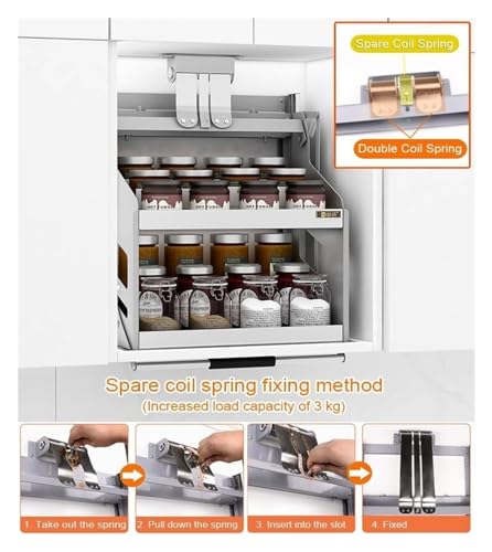 2-Tier Pull-Out Cabinet Organizer