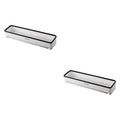 2-Piece Wall-Mounted Shower Storage Rack