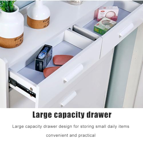 4-Tier Wall-Mounted Foldable Shoe Rack