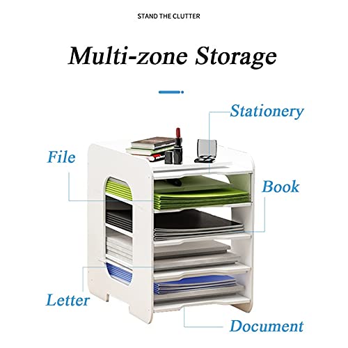 5-Tier Document & Letter Tray Organizer