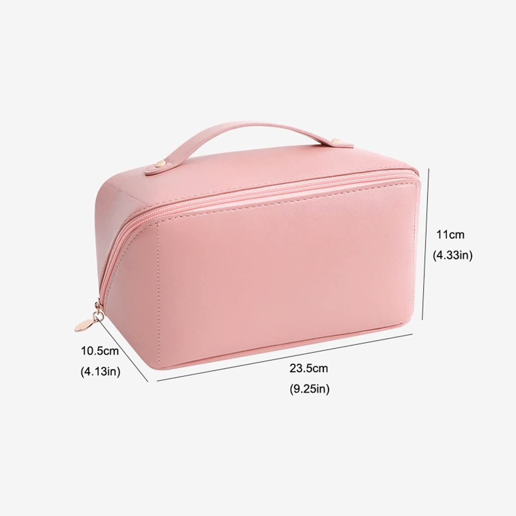 Makeup Organizer 1 Pack Large Capacity Travel Cosmetic Bag Multifunctional Travel Ladies Toiletries Organizer Makeup Tool Bag Cosmetics Storage Display Box Case (Color : 1) (B)