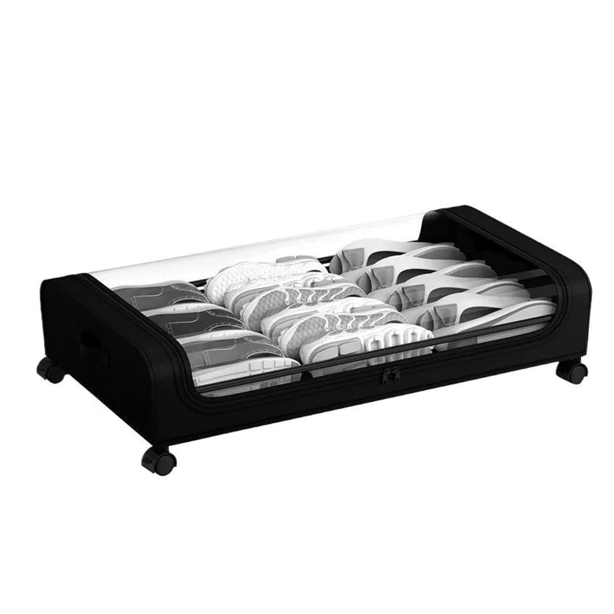 WEIJFRFJ Under Bed Storage with Wheels Storage Box with Wheels