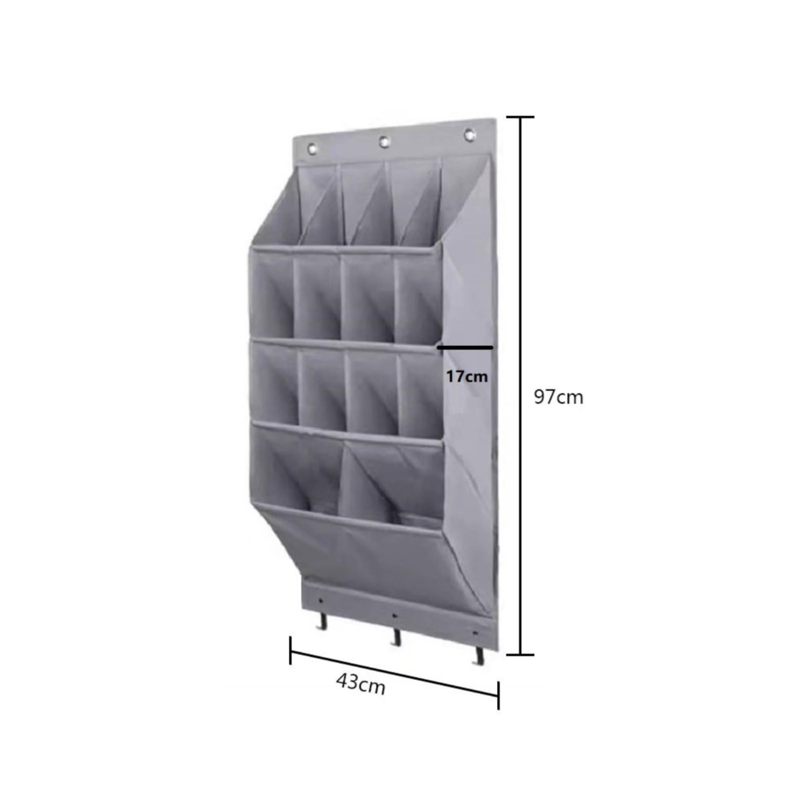 CAQYPVH Hanging Storage Organizer with Hooks