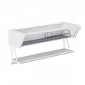 LIPJIA Kitchen Organizer Pull Down Wall Cabinet Storage Organizer, Heavy-Duty Upper Cabinet Storage Shelf, Seasoning Organizer Spice Storage for Kitchen/Pantry, Spice, Herbs