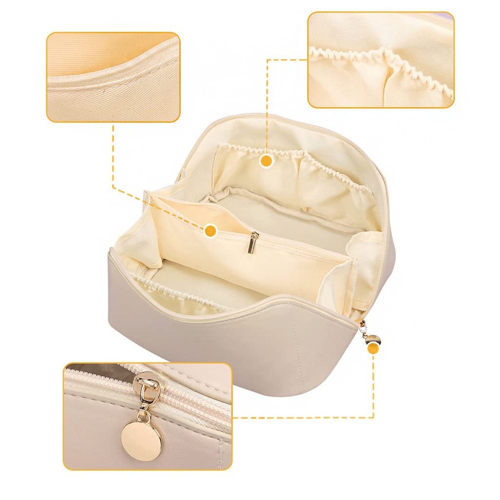 Makeup Organizer 1 Pack Large Capacity Travel Cosmetic Bag Multifunctional Travel Ladies Toiletries Organizer Makeup Tool Bag Cosmetics Storage Display Box Case (Color : 1) (B)