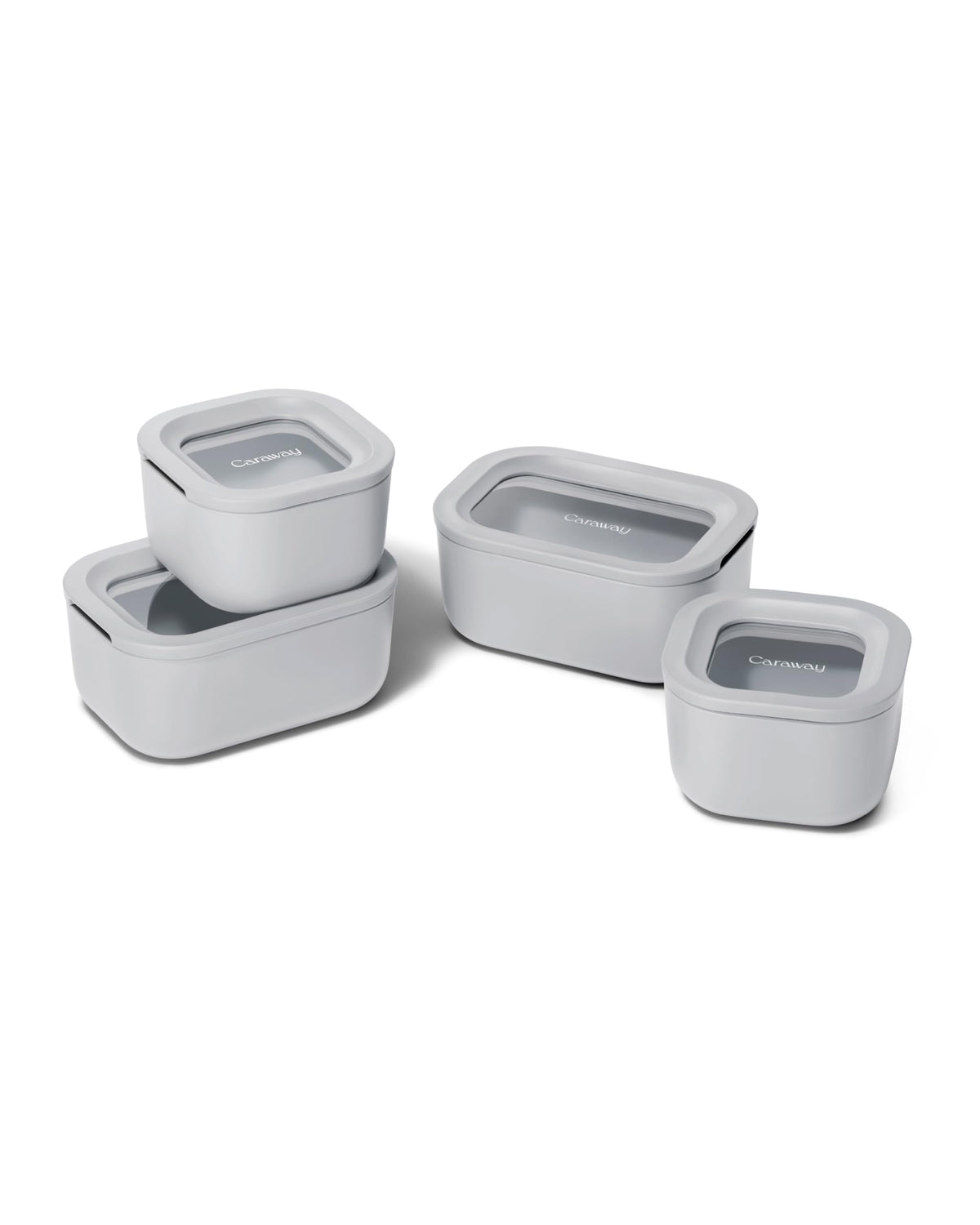 Caraway Glass Food Storage Container Sets with Lids