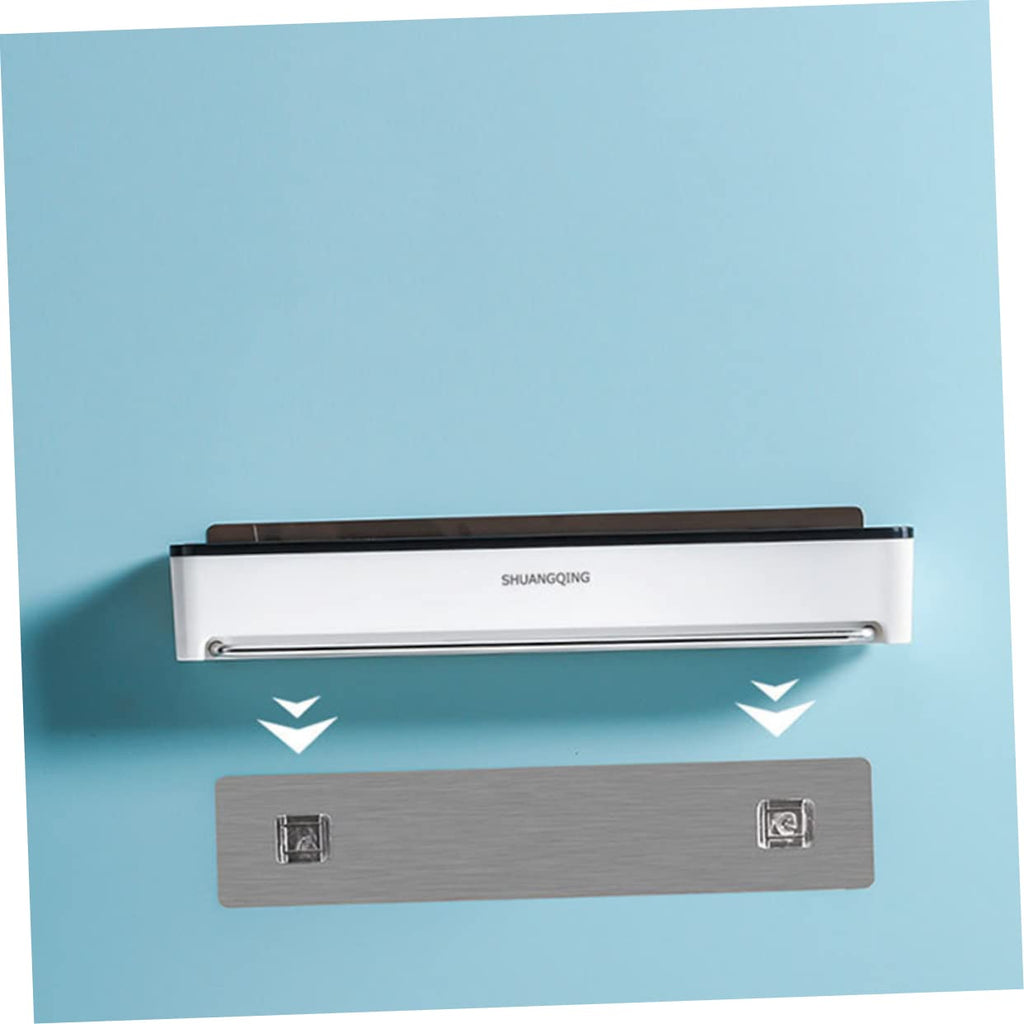 2-Piece Wall-Mounted Shower Storage Rack