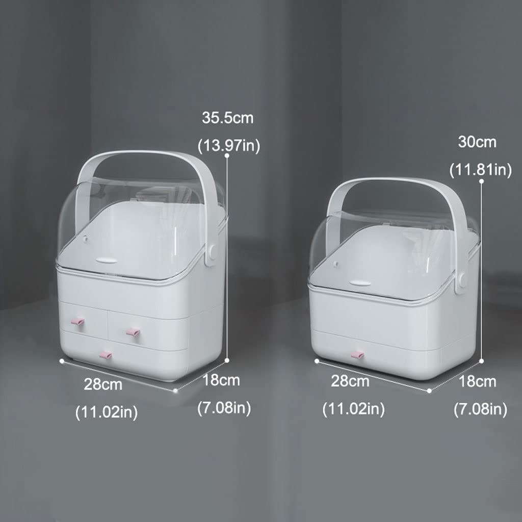 Large-Capacity Makeup & Skincare Organizer Box