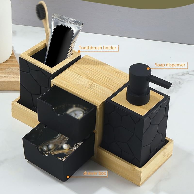 Bathroom Toiletry Organizer Set