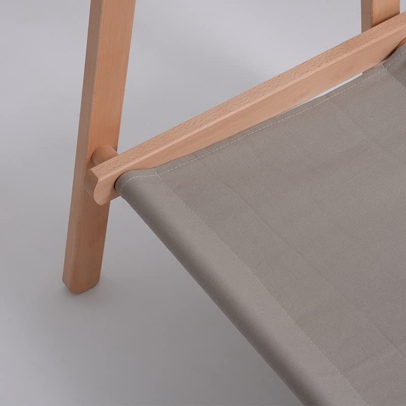 Foldable Solid Wood Clothing Rack