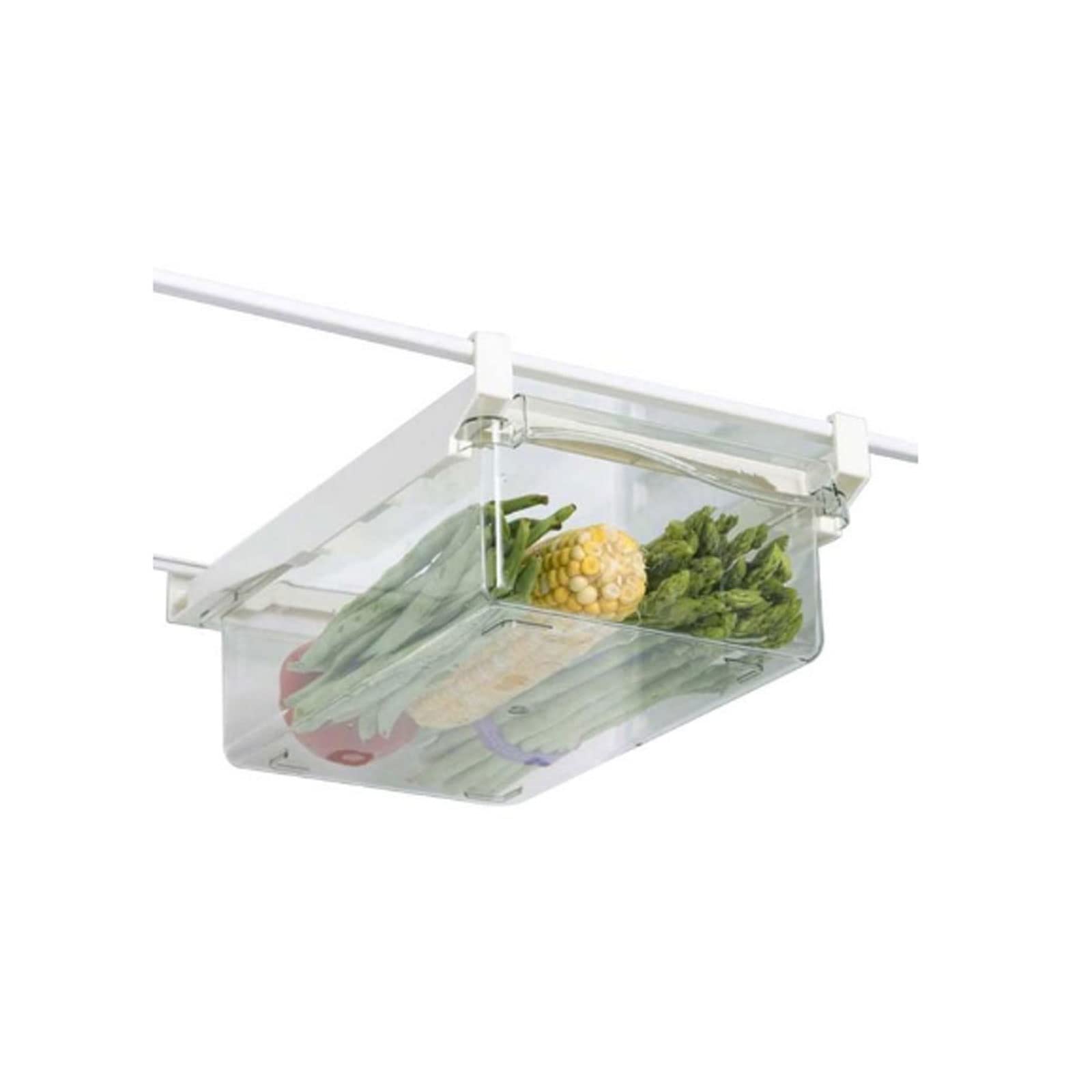 Pull-Out Refrigerator Storage Drawer