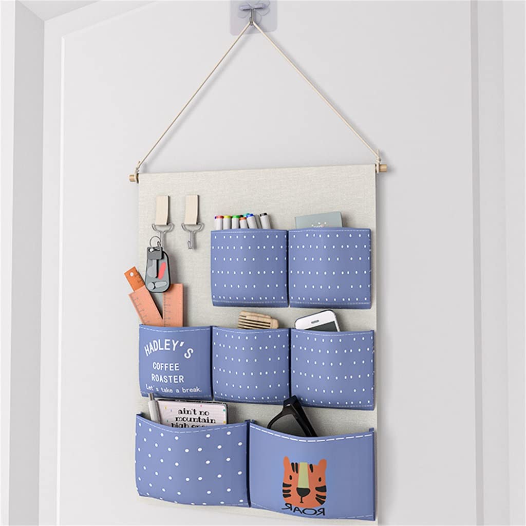 DTTLYQF Wall Hanging Wardrobe Storage Sundries Jewelry Bag