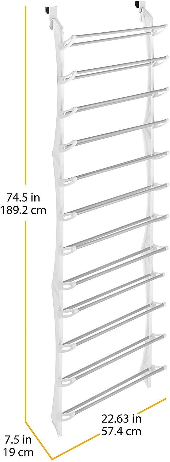 Over-the-Door Multi-Tier Shoe Rack