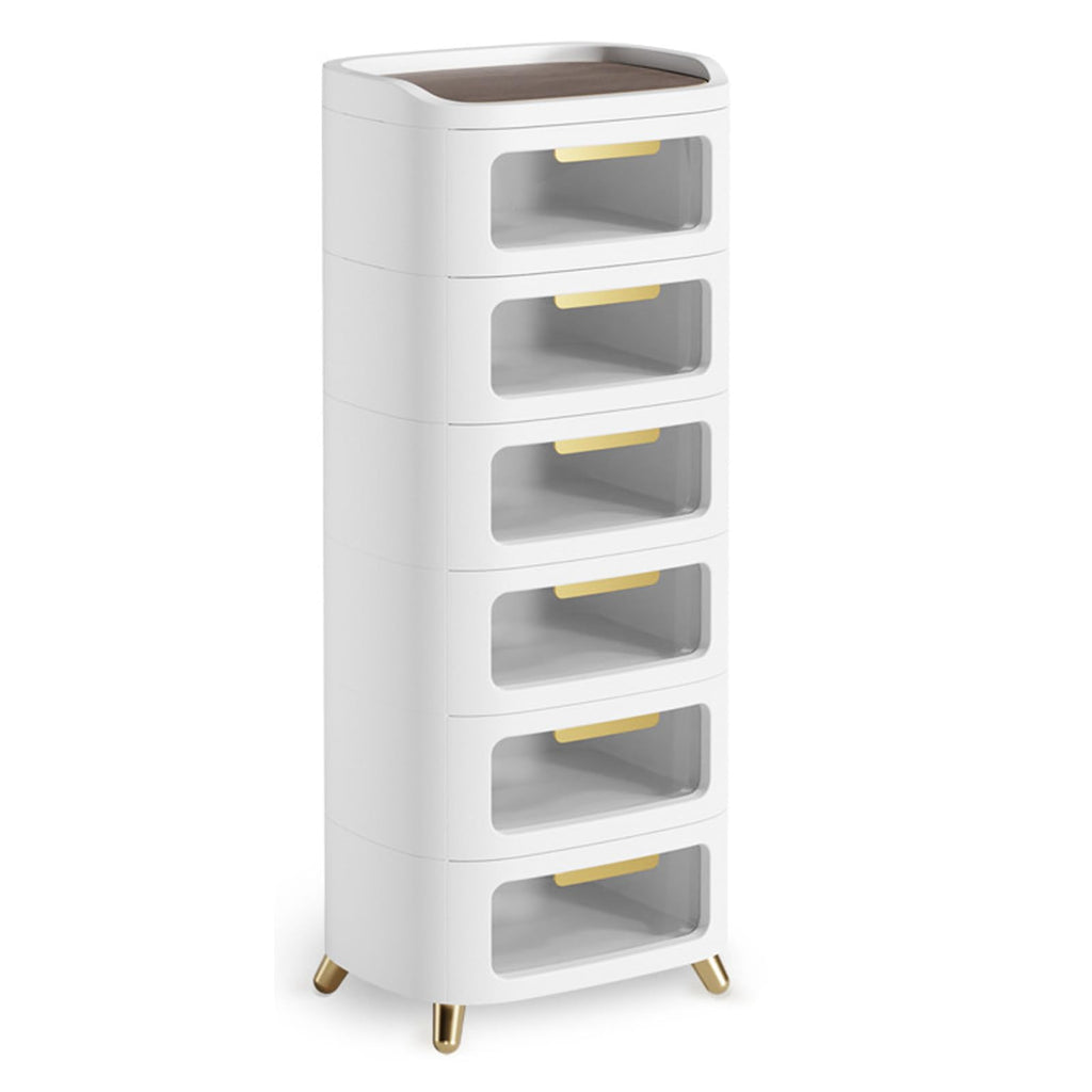 Stackable 2-Drawer Storage Cabinet