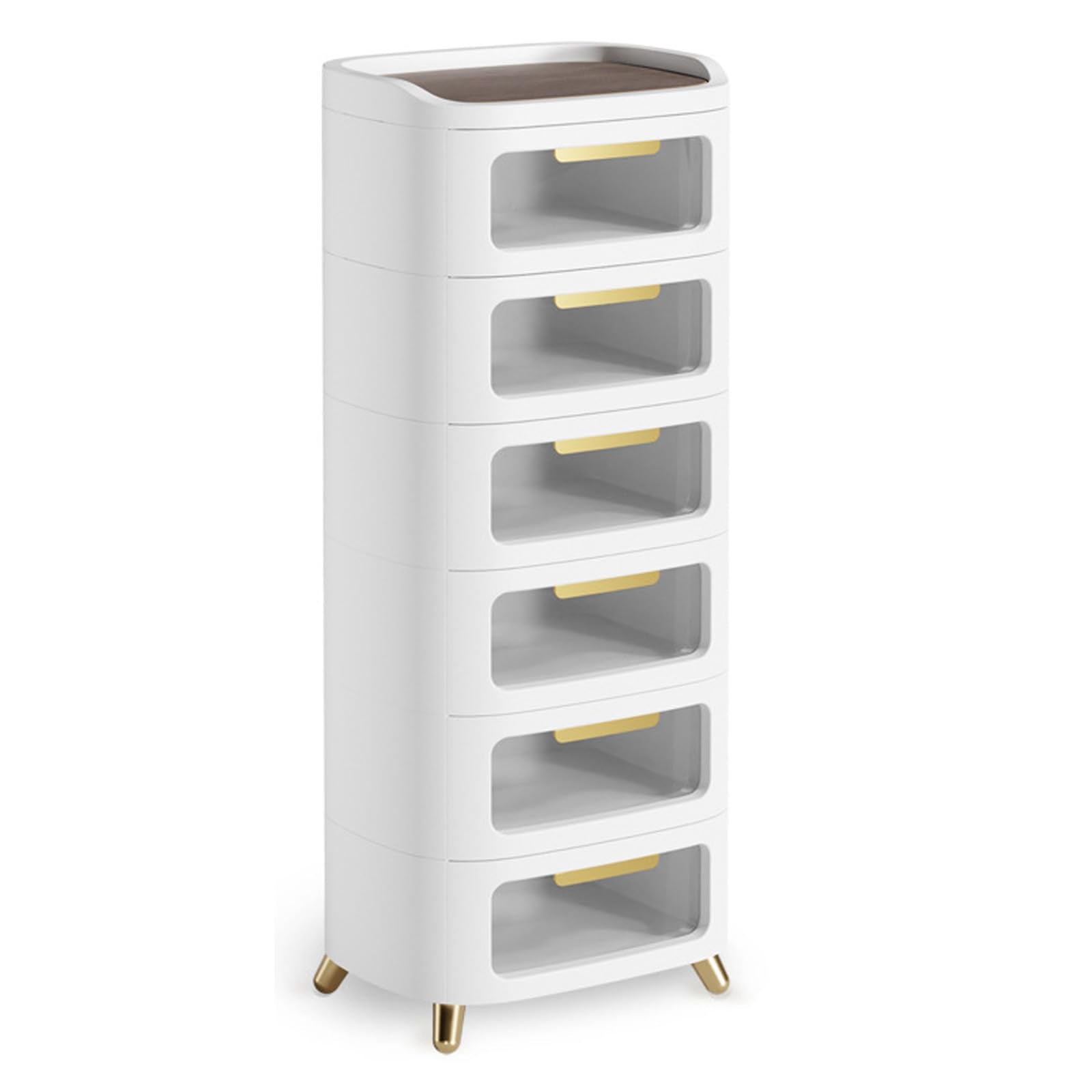 Stackable 2-Drawer Storage Cabinet