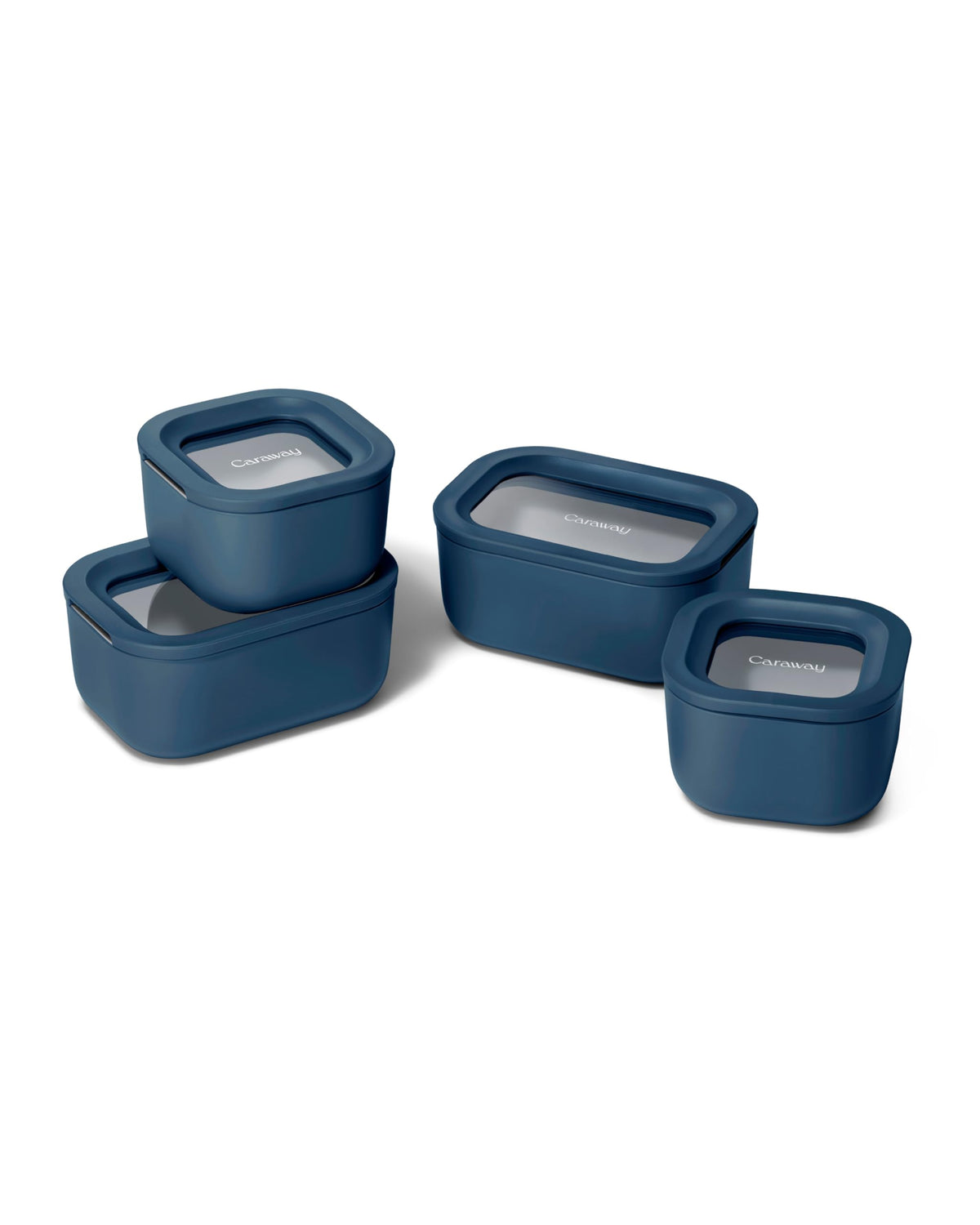 Caraway Glass Food Storage Container Sets with Lids