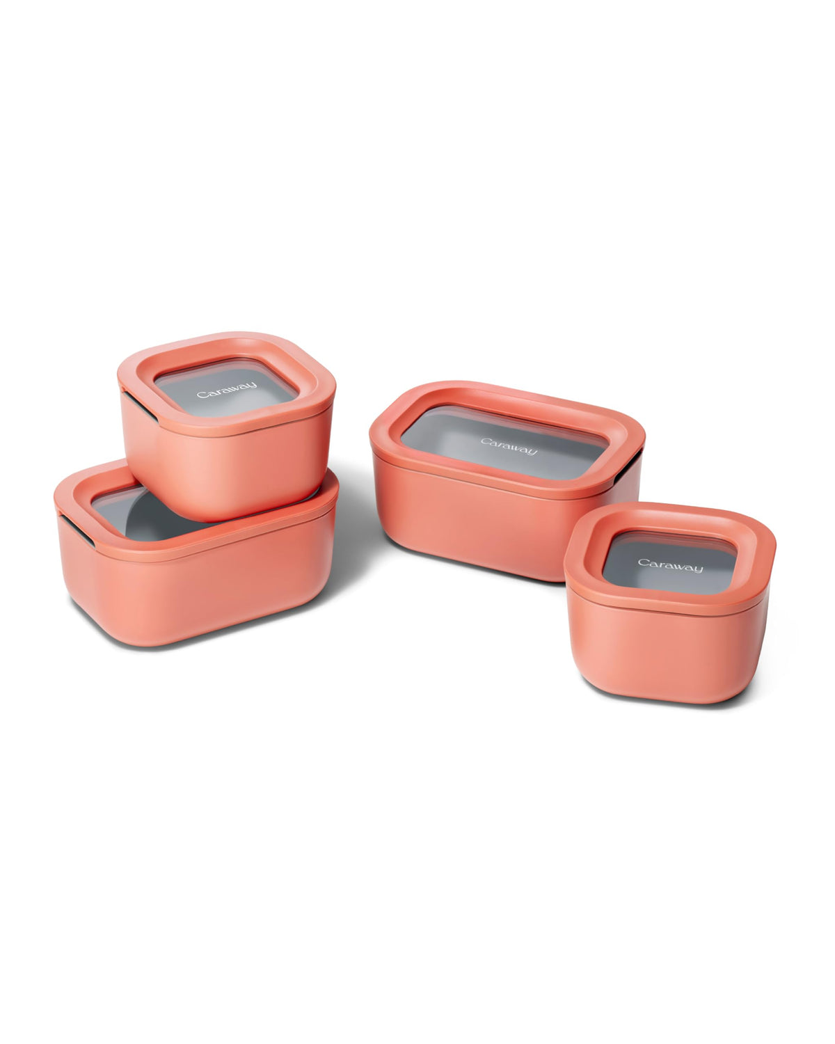 Caraway Glass Food Storage Container Sets with Lids