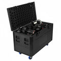 Stackable Cable Storage Case with Locking Wheels