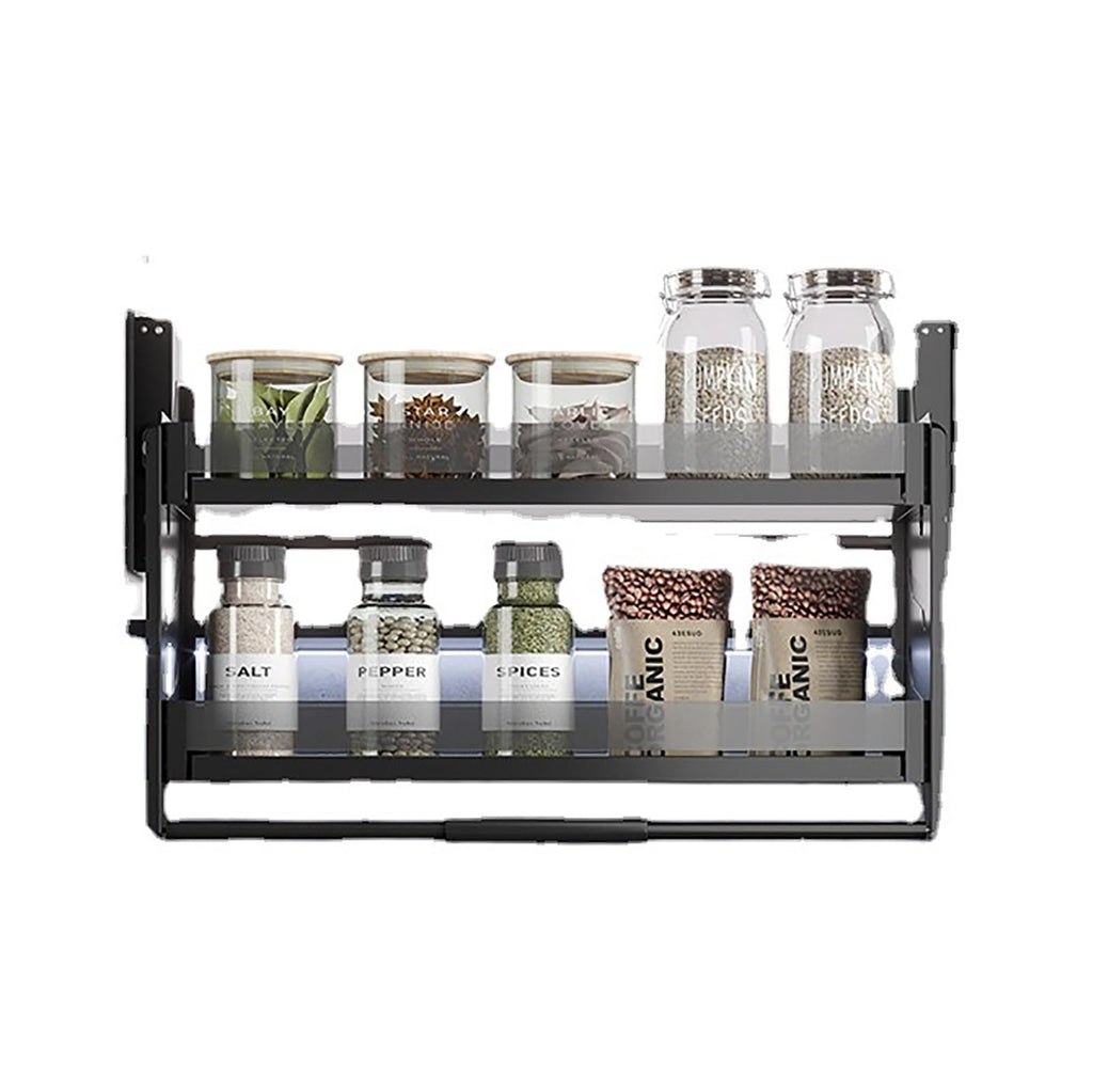 2-Tier Pull-Down Cabinet Spice Rack