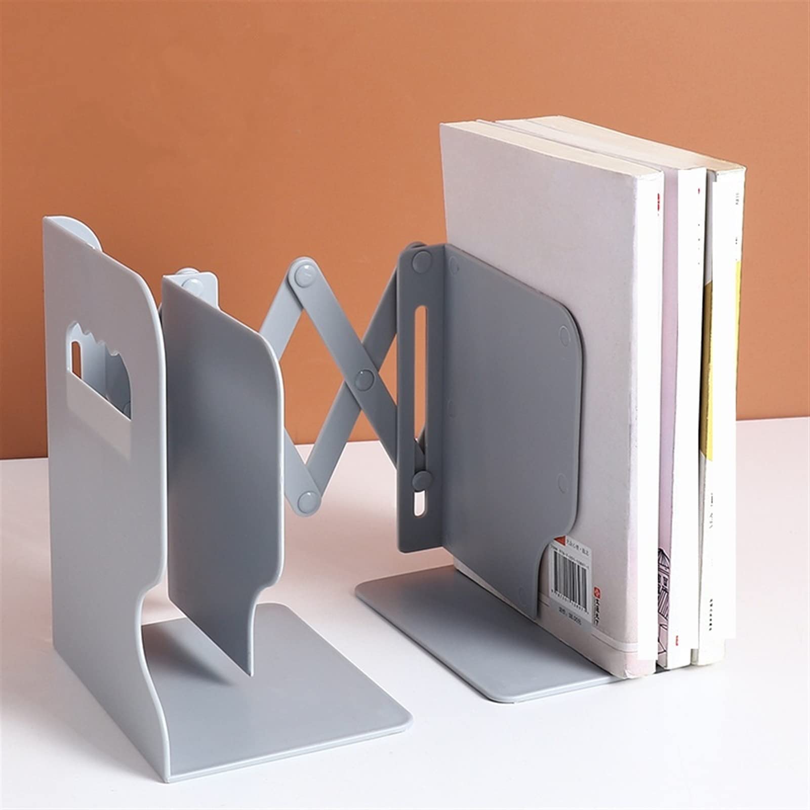 Adjustable Desktop Book & File Organizer