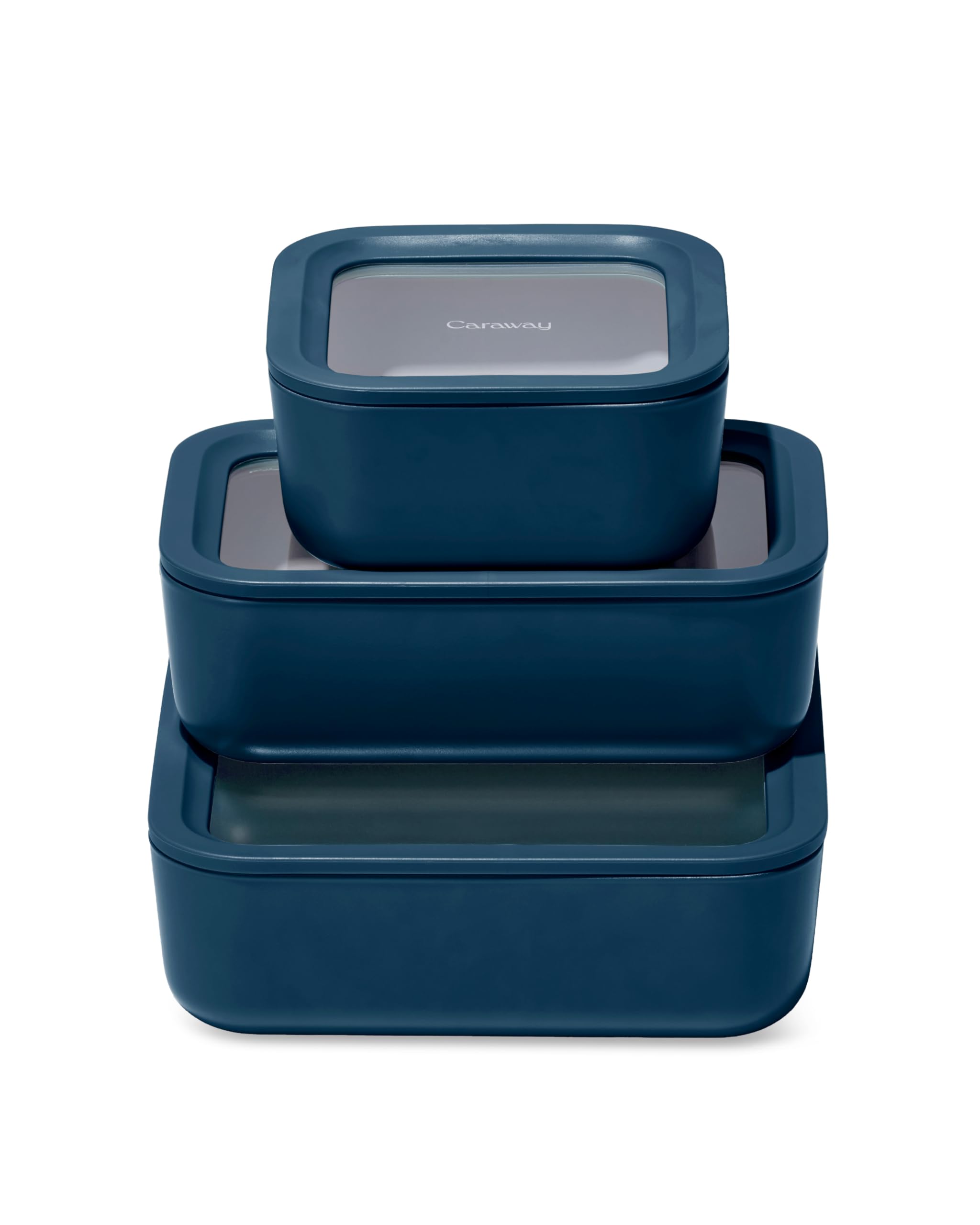 Caraway Glass Food Storage Container Sets with Lids