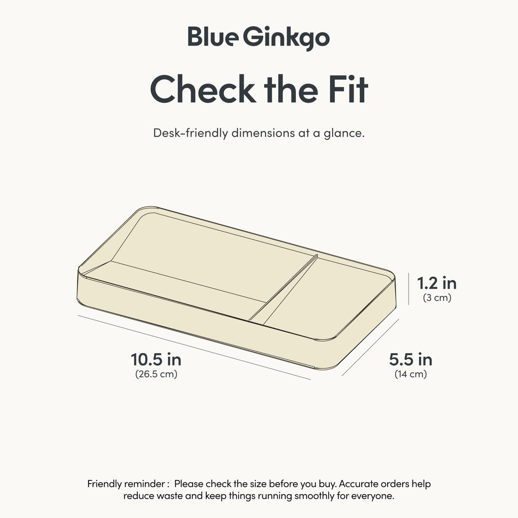 BLUE GINKGO Desktop Organizer
