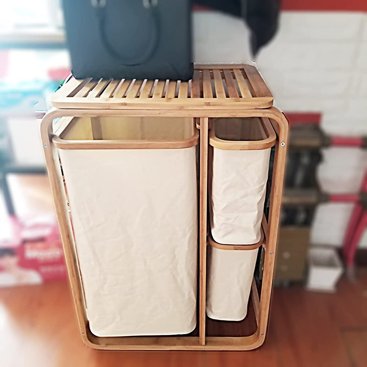 Waterproof Oxford Fabric Laundry Hamper