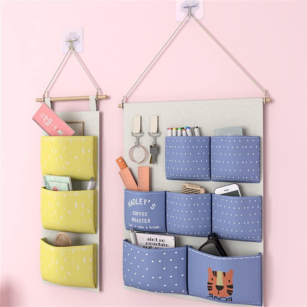 DTTLYQF Wall Hanging Wardrobe Storage Sundries Jewelry Bag