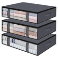 Under-Bed Storage for Blankets, Clothes & More with Handles