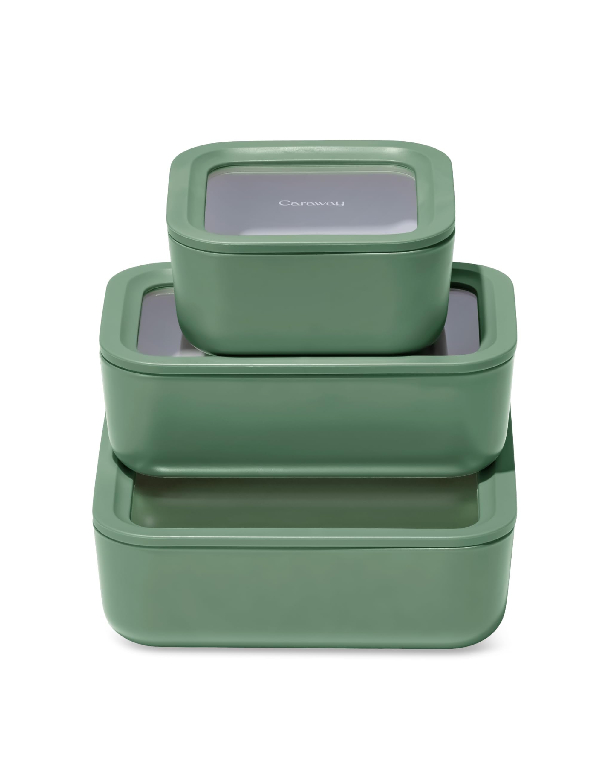 Caraway Glass Food Storage Container Sets with Lids