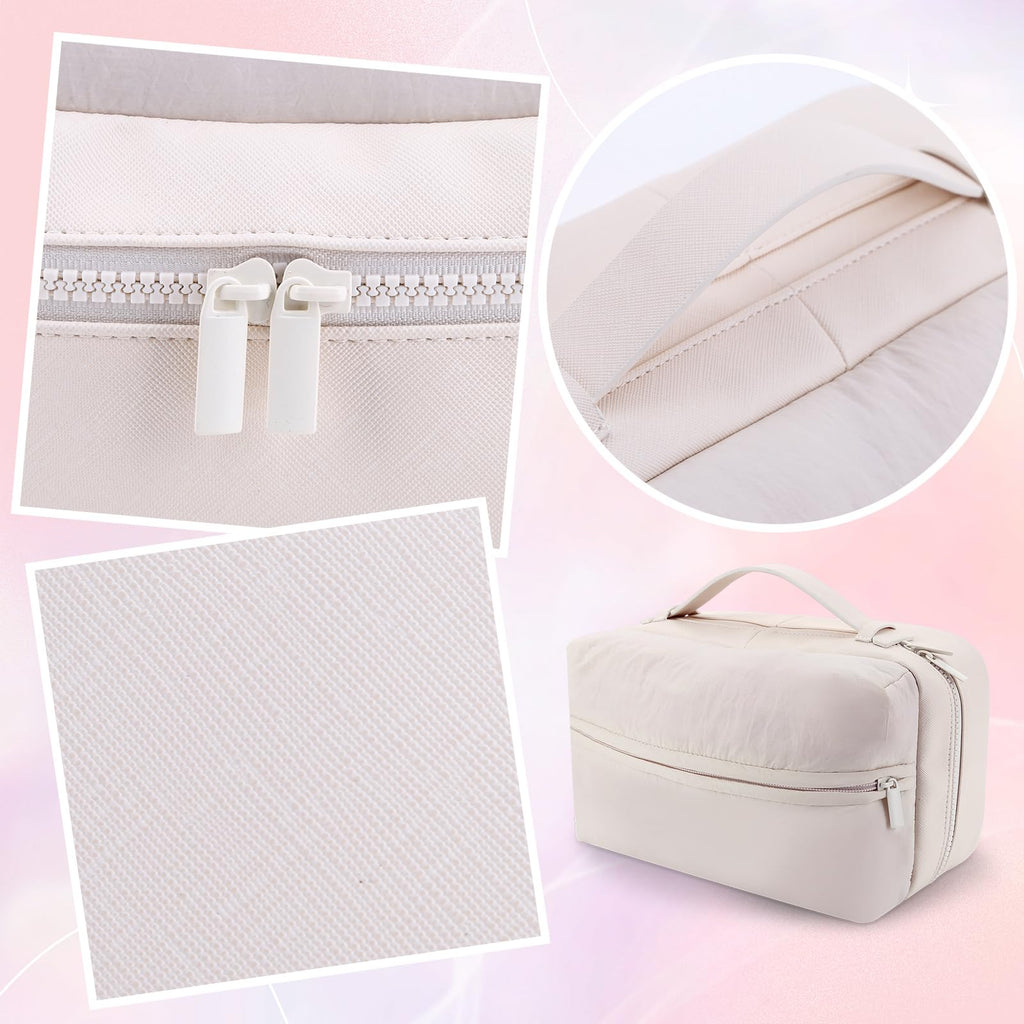 Waterproof PU Leather Makeup Organizer Case