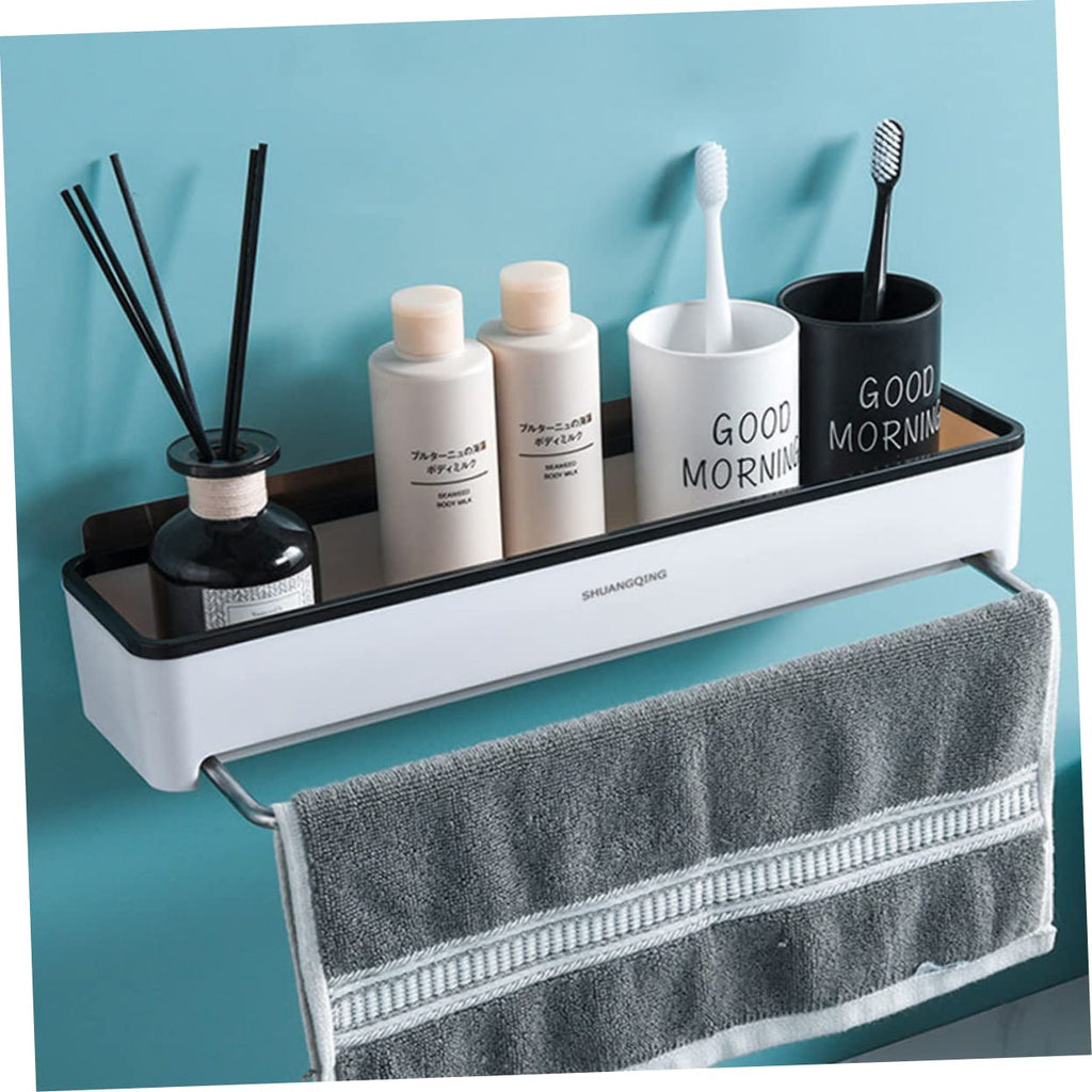 2-Piece Wall-Mounted Shower Storage Rack