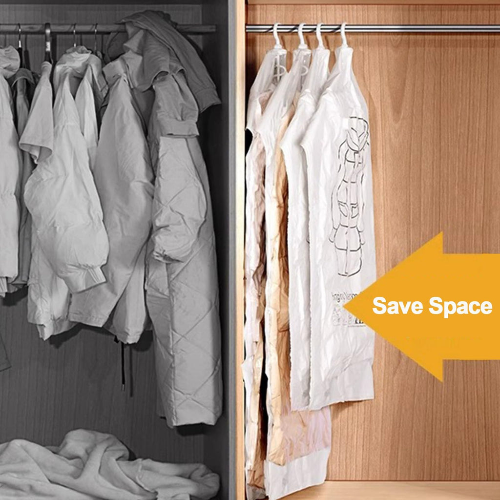 3-Piece Reusable Vacuum Garment Storage Bags