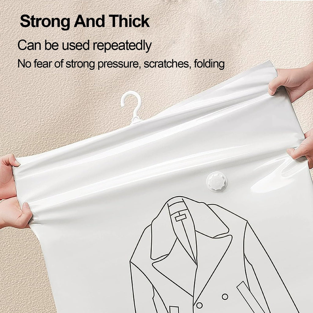 3-Piece Reusable Vacuum Garment Storage Bags