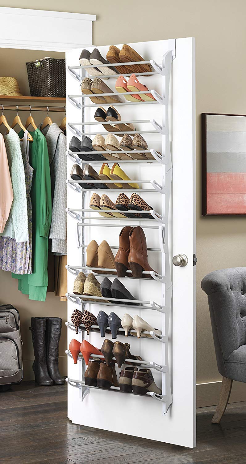 Over-the-Door Multi-Tier Shoe Rack