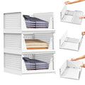 3-Piece Stackable Drawer Organizer Set