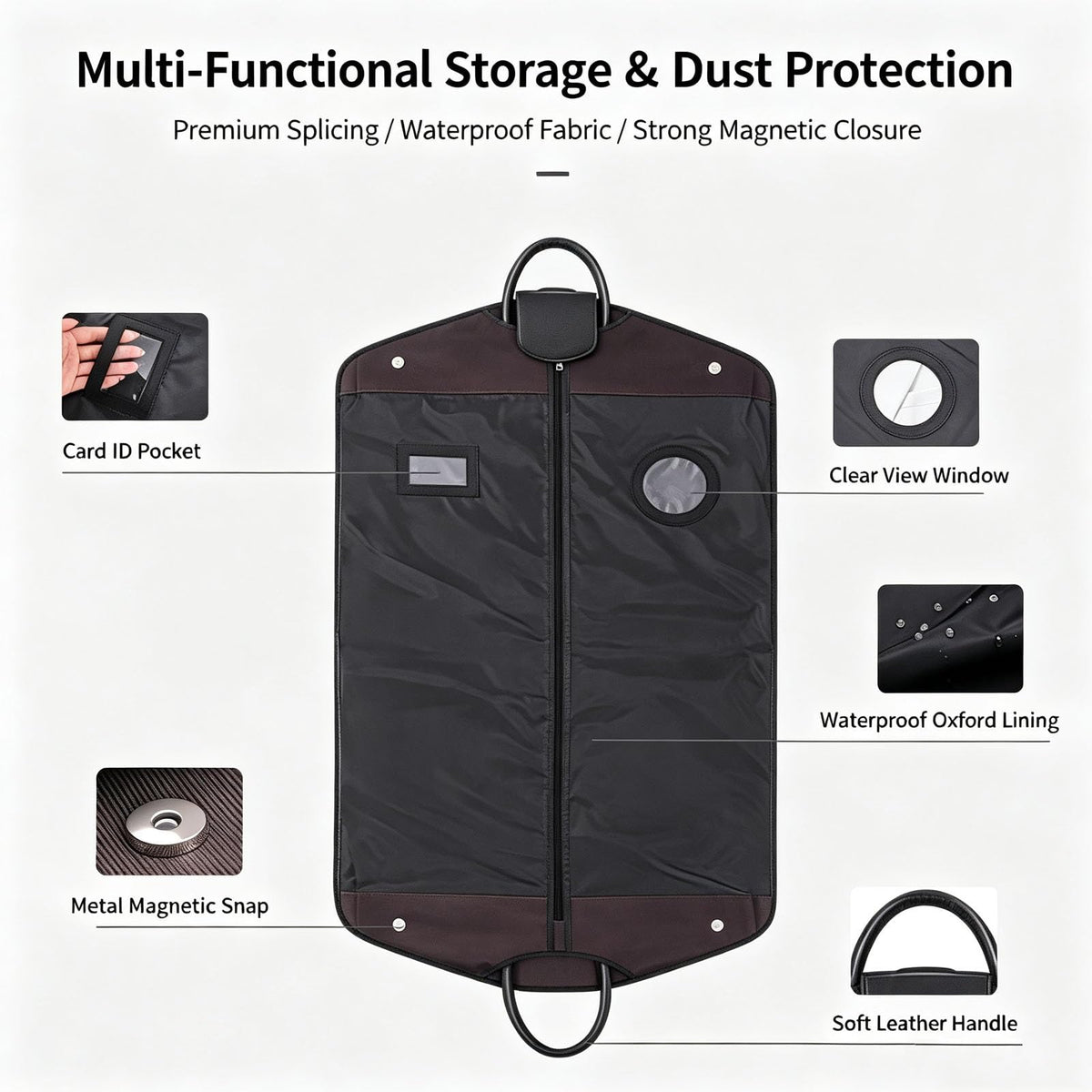 39-inch Travel Suit Bag,Business Attire Luggage Bag