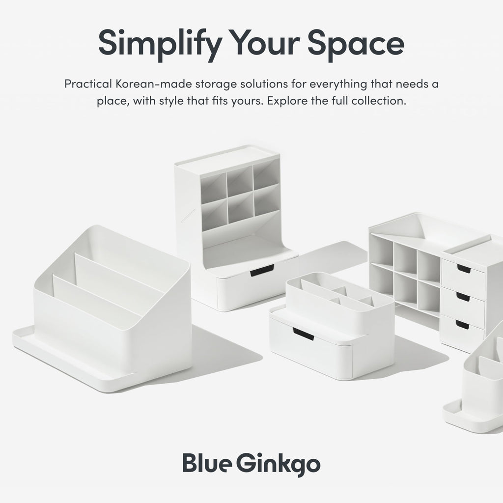 BLUE GINKGO Desktop Organizer