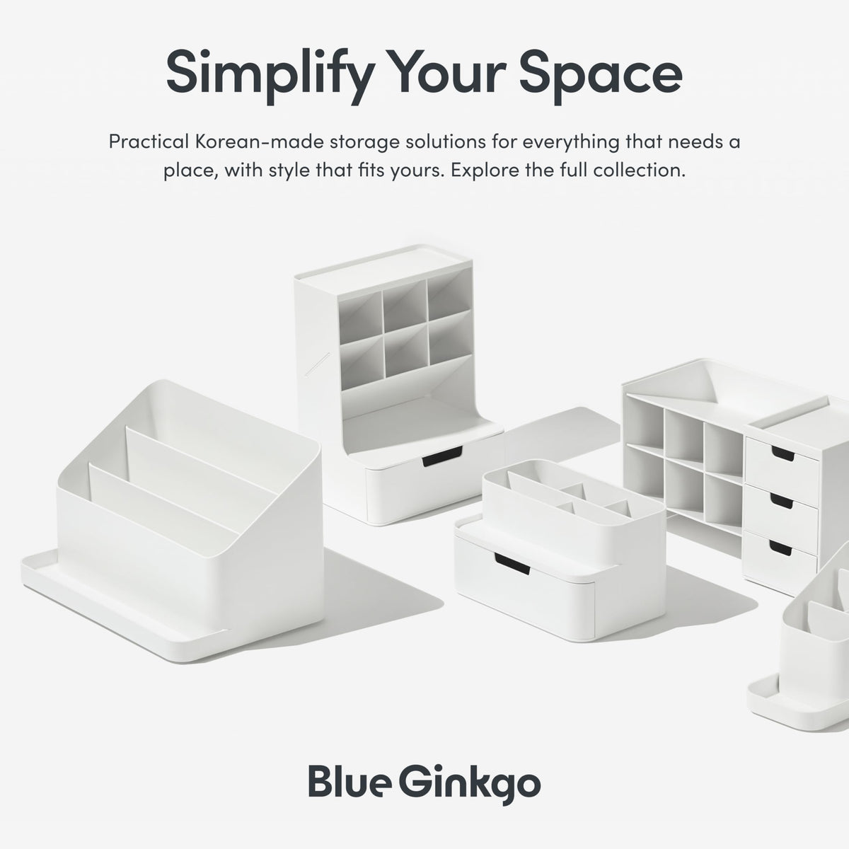 BLUE GINKGO Desktop Organizer