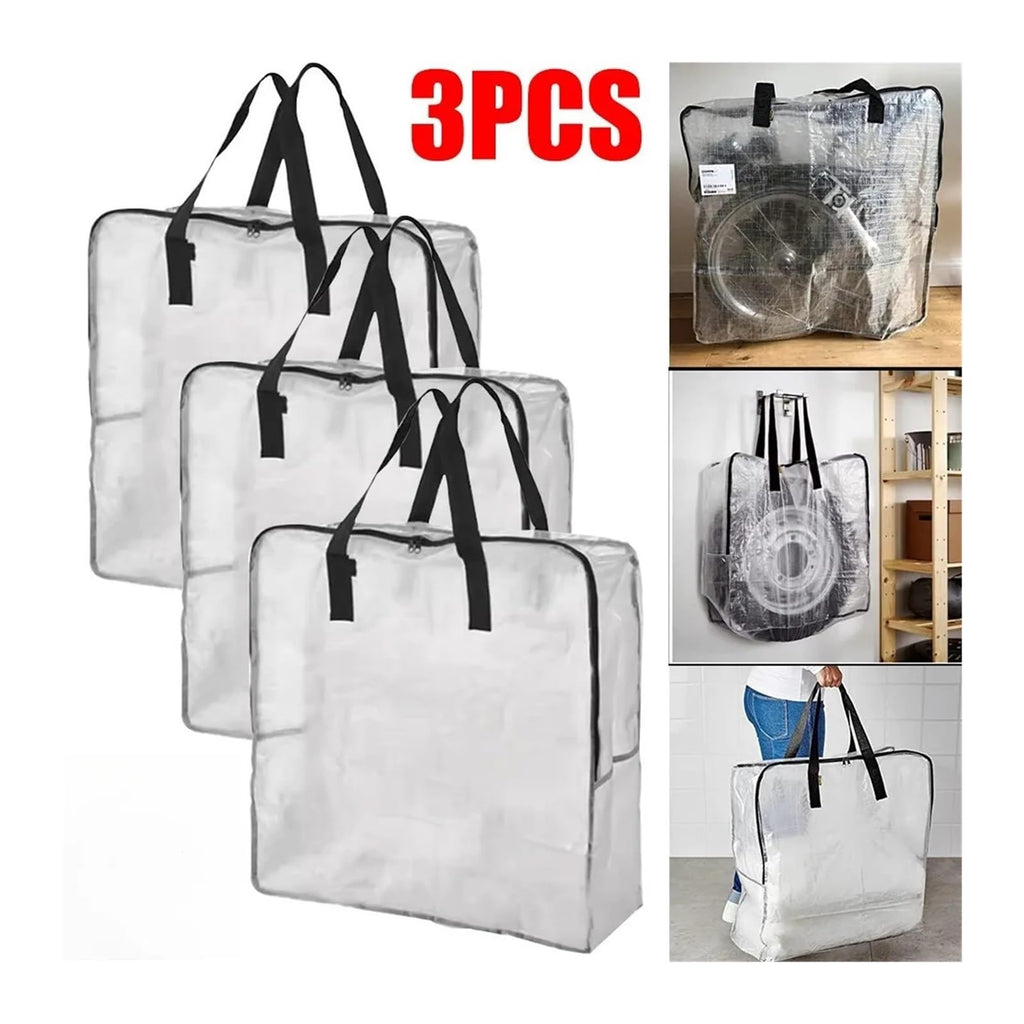 Large Waterproof Clear Storage Bags