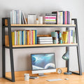 2-Tier Adjustable Desktop Bookshelf Organizer