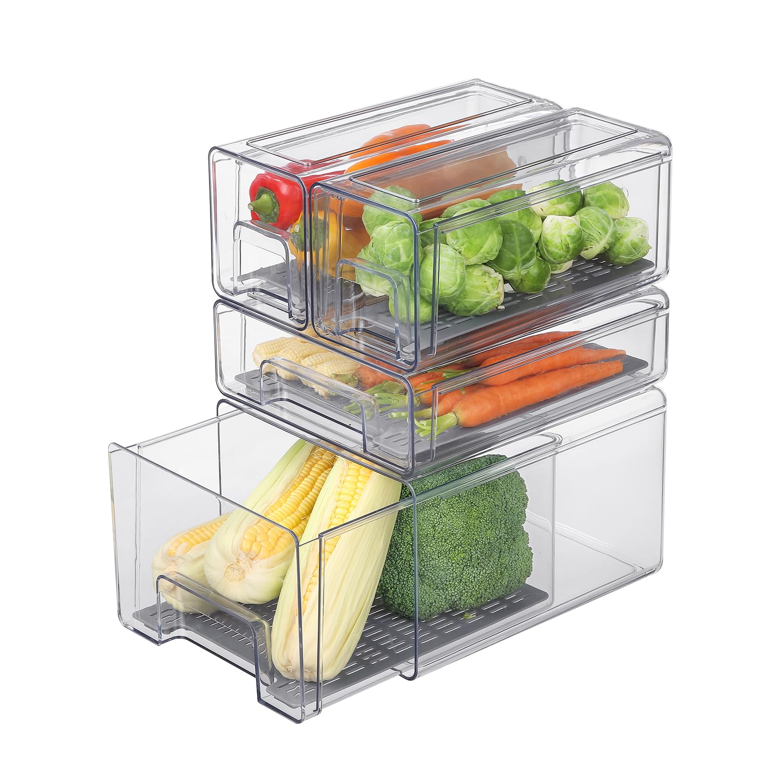 Bronkeeper Refrigerator Organizers and Storage Drawers