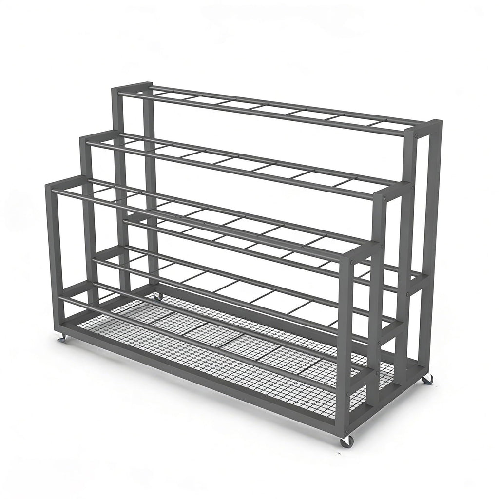 Heavy-Duty Rolling File & Paper Organizer Cart