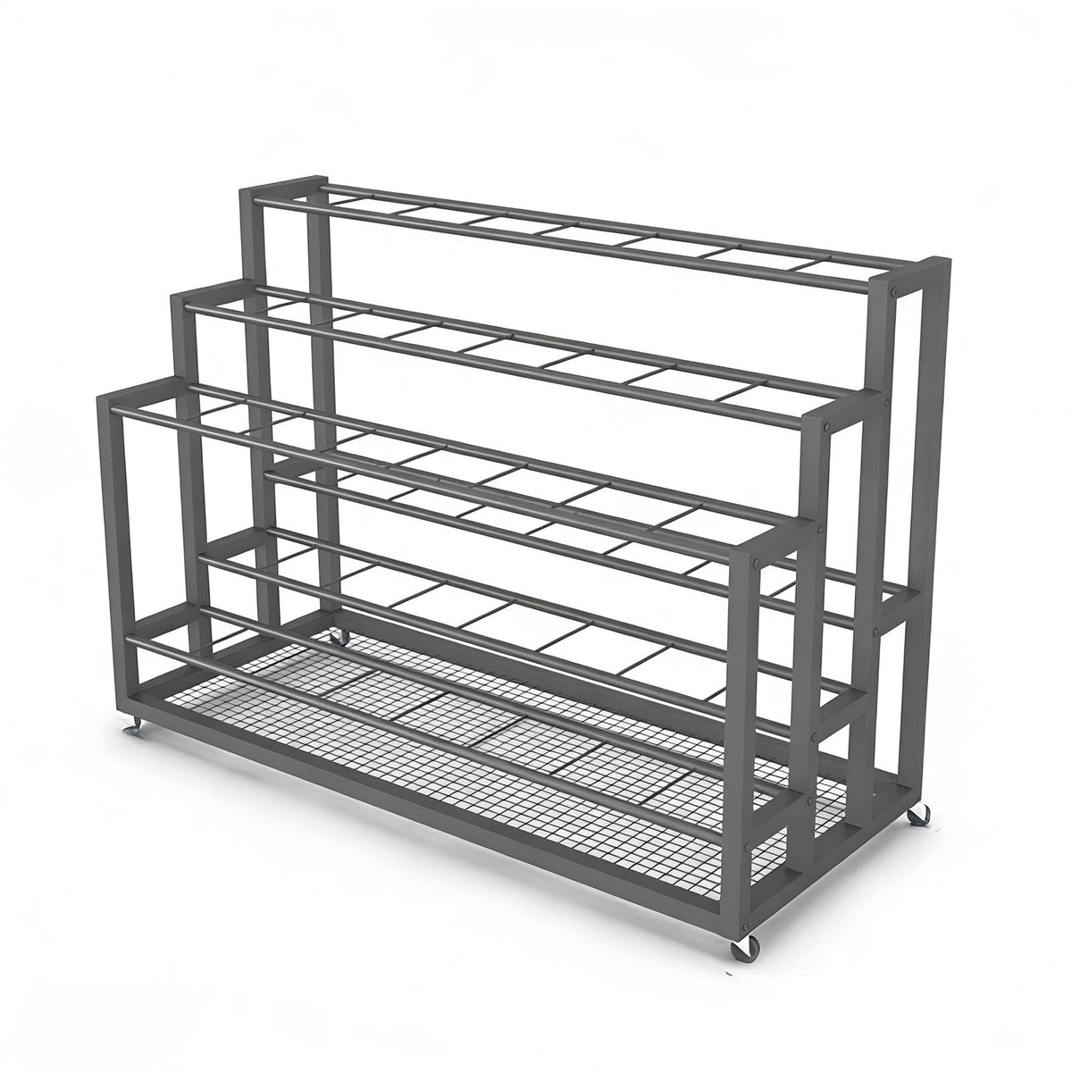 Heavy-Duty Rolling File & Paper Organizer Cart