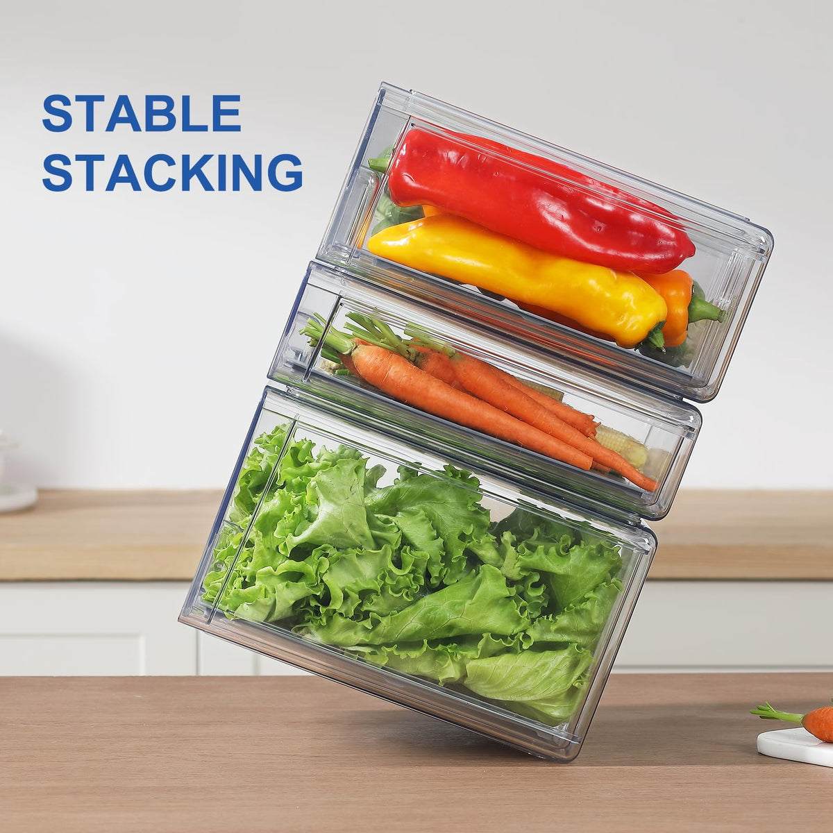 Bronkeeper Refrigerator Organizers and Storage Drawers
