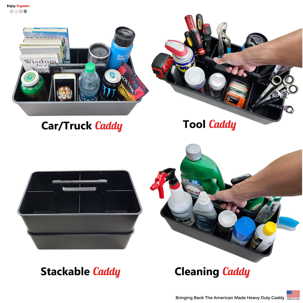 Large Portable Cleaning Supply Caddy