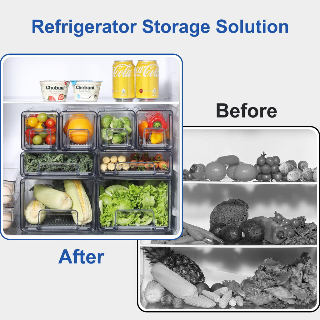 Bronkeeper Refrigerator Organizers and Storage Drawers