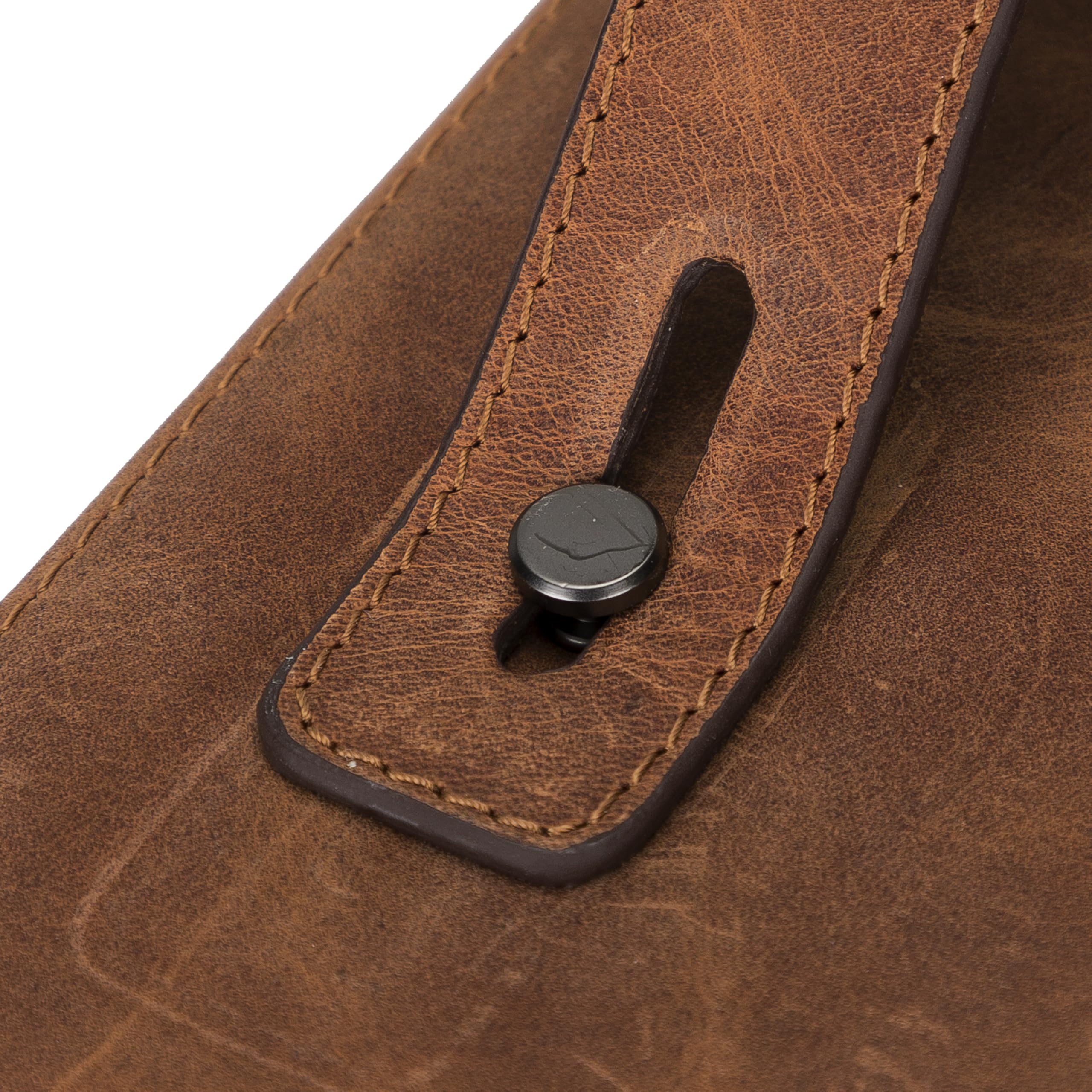 Genuine Leather Travel Cable Organizer Pouch